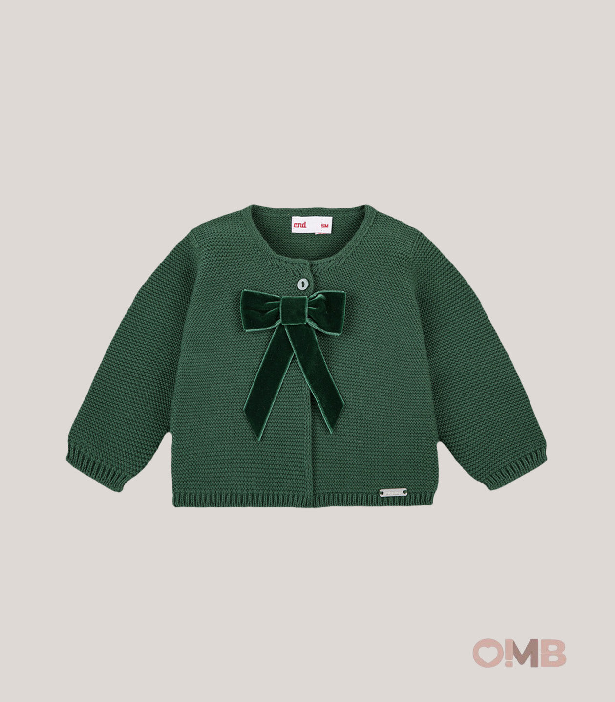 Cardigan neonata CONDOR 505010 Verde 505.010 780 CONDOR 
