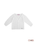 Cardigan CONDOR neonata 55505 Bianco