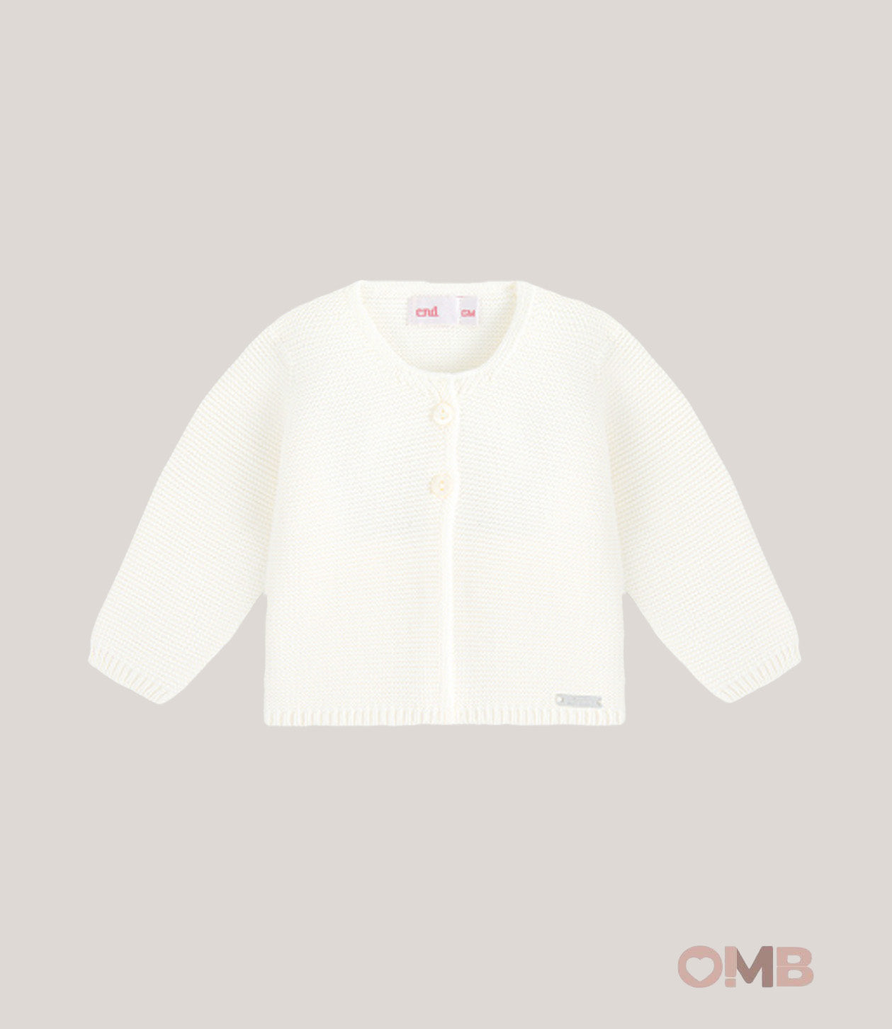 Cardigan neonata CONDOR 55511 Latte 55.511 202 CONDOR 