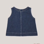 Abito neonata 1+INTHEFAMILY HANNAH Blu HANNAH JEANS 1+INTHEFAMILY 