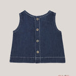 Abito neonata 1+INTHEFAMILY HANNAH Blu HANNAH JEANS 1+INTHEFAMILY 