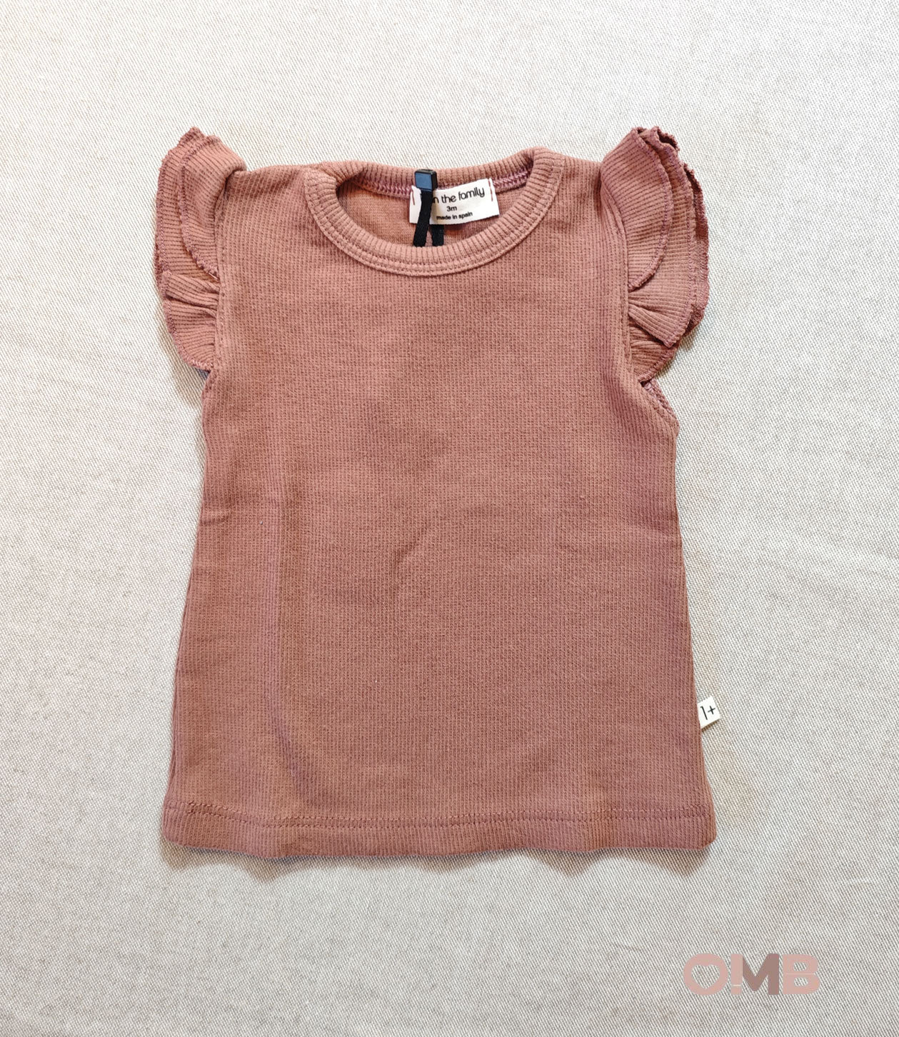 Top neonata 1+INTHEFAMILY SILVANA Terracotta SILVANA TERRA 1+INTHEFAMILY 