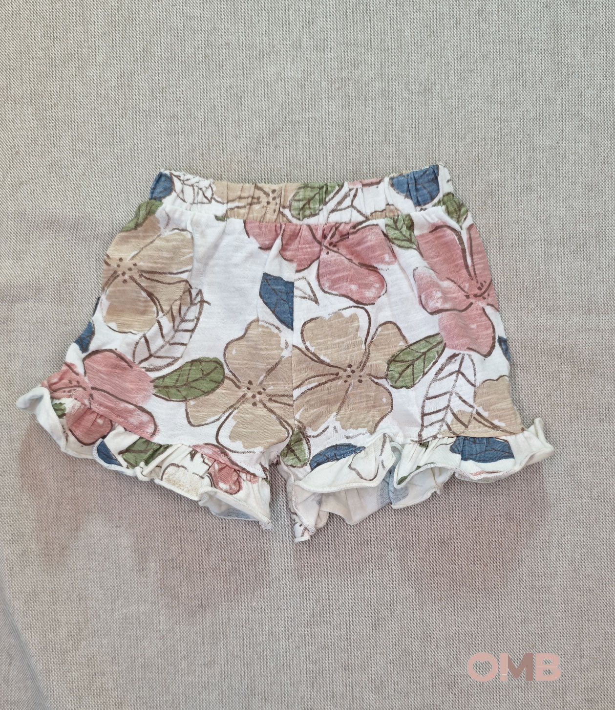 Short neonata A24ORE A2401135 Bianco<BR/> A2401135 FIORE A24ORE 