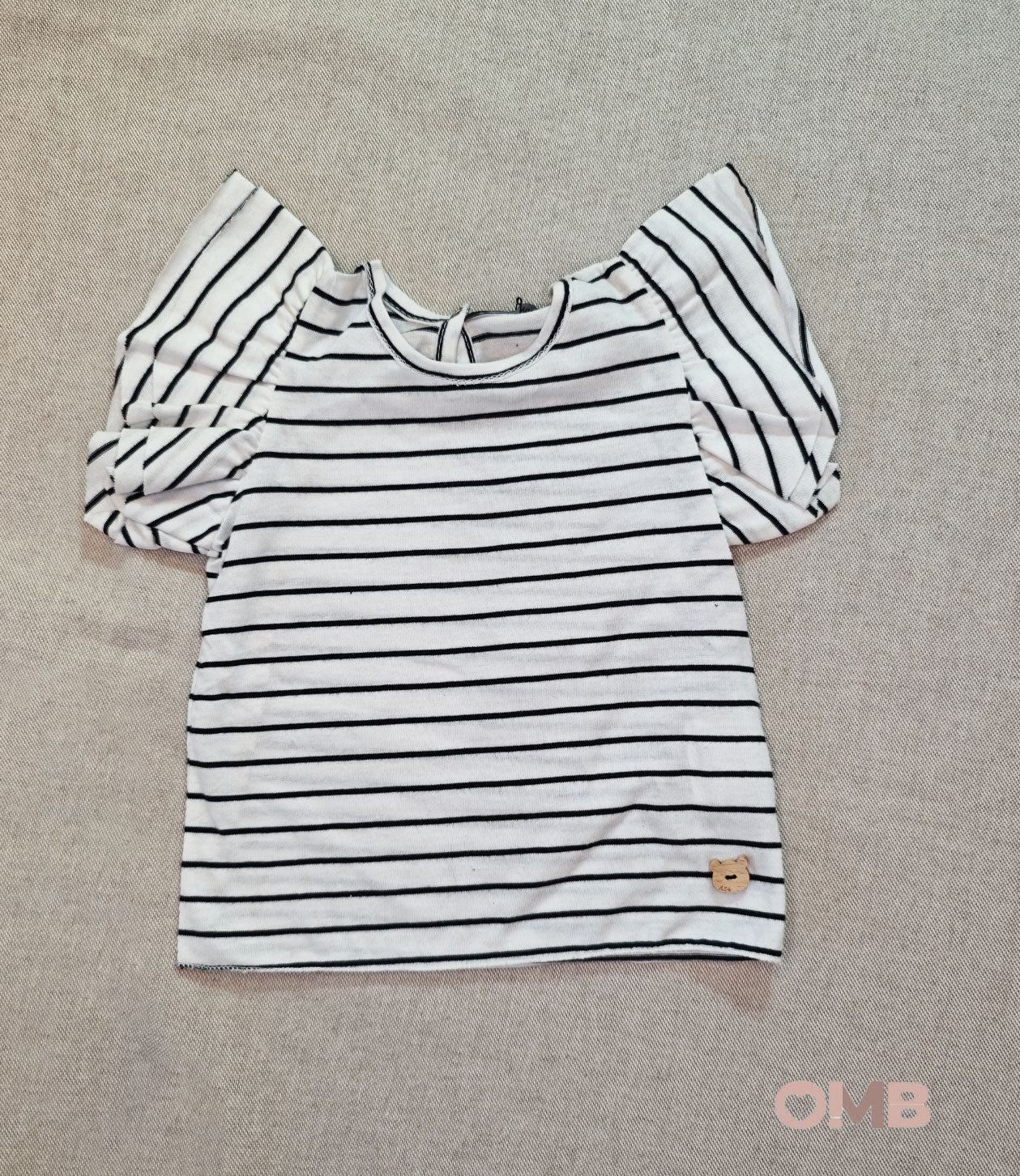 T-shirt neonata A24ORE A2401142 Bianca A2401142 RIGA A24ORE 