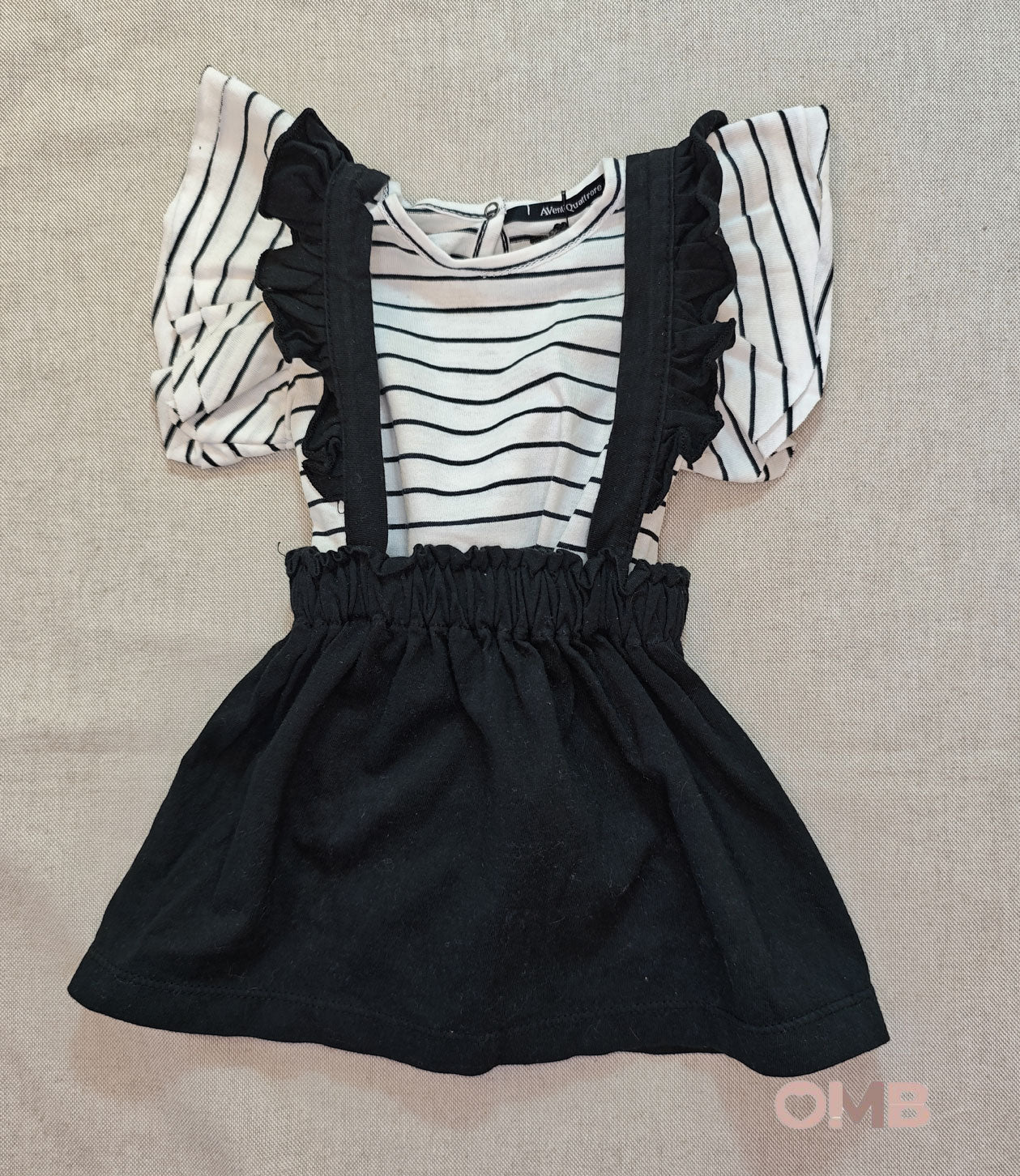 T-shirt neonata A24ORE A2401142 Bianca A2401142 RIGA A24ORE 