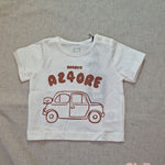 T-shirt neonato A24ORE A2401154 Bianca A2401154 BIANCO A24ORE 
