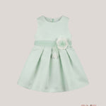 Abito bambina AMBARABA' FF35019 Verde FF35019. MENTA AMBARABA' 