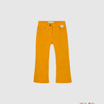 Pantalone BOBOLI bambina 476018 Giallo<BR/> 476018 GIALLO BOBOLI 