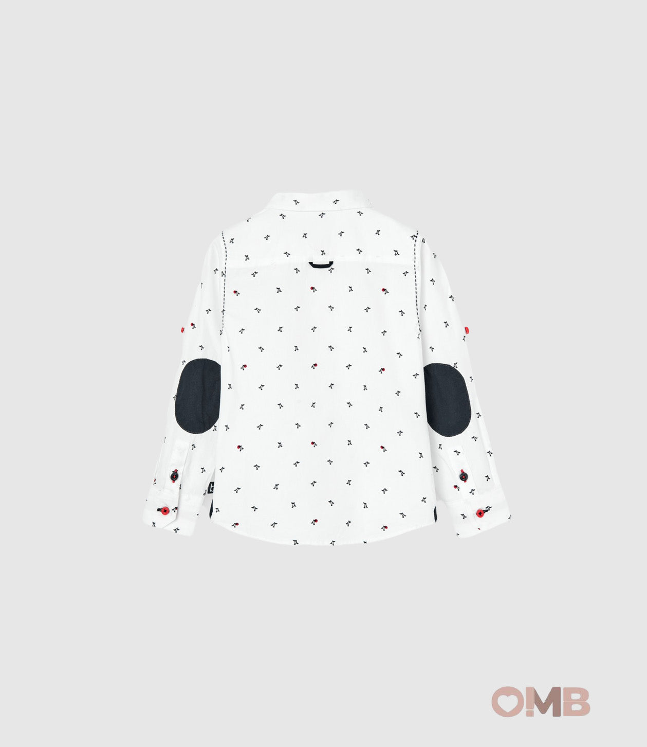 Camicia BOBOLI bambino 736286 Bianca 736286 STAMPA BOBOLI 