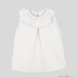 Canotta Calamaro baby bambina 15016 bianca 15016 BIANCO CALAMARO BABY 