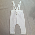 Salopette neonata LATTE BABY AND CHILD TELLA Bianco TELLA BIANCO LATTE BABY AND CHILD 