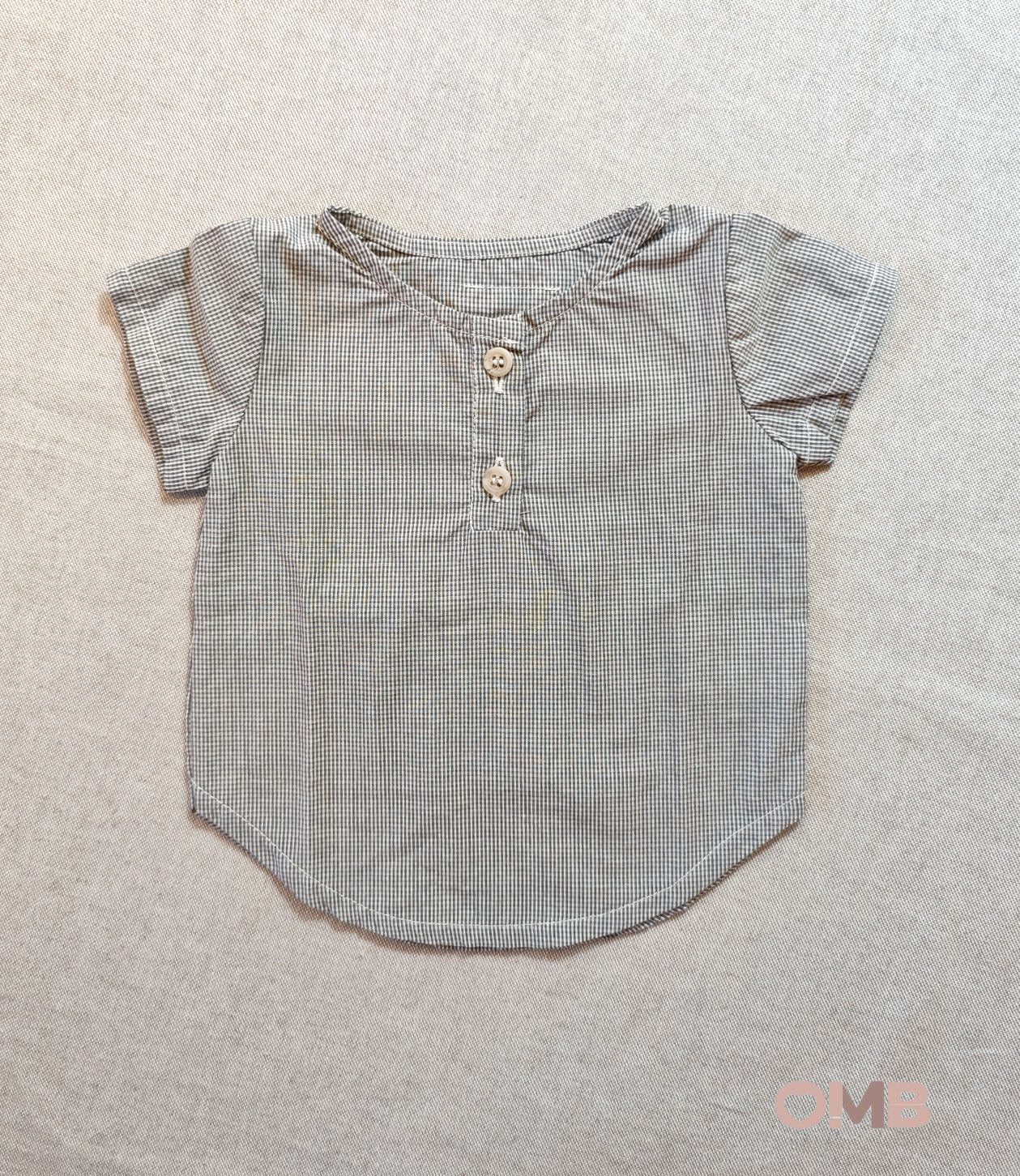 Camicia neonato NOT ONLY MONDAY INDIGO Grigio INDIGO GRIGIO NOT ONLY MONDAY 