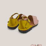 Minorchine Panyno bambina B1820 rosa giallo B1820. ROSA-GIALLO PANYNO 