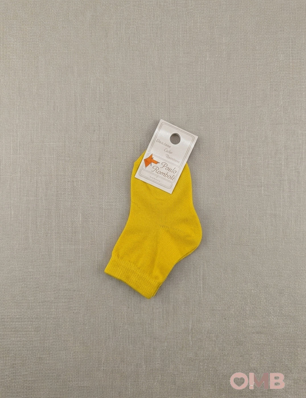 Calzini bambina PAOLO ROMBOLI BEC105 Gialli<BR/> BEC105 GIALLO PAOLO ROMBOLI 