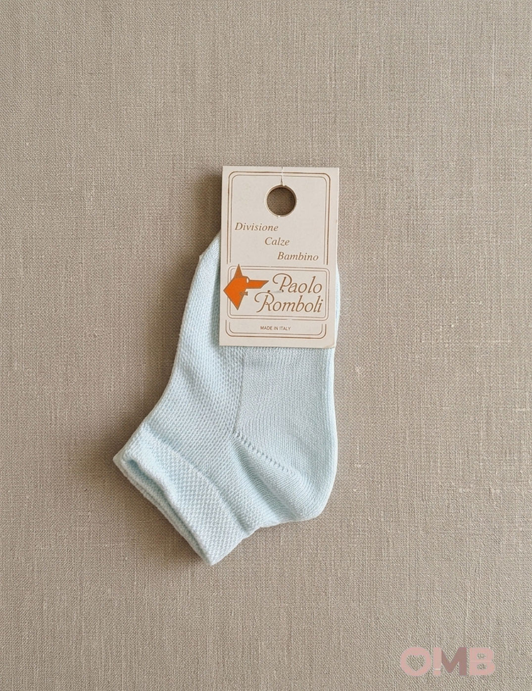 Calzini neonata PAOLO ROMBOLI BEC34 Cielo BEC34 CIELO PAOLO ROMBOLI 