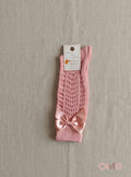 Calzini bambina PAOLO ROMBOLI BEL12 Rosa antico