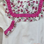Tutina neonata PATACHOU BAB3633125 Bianca BAB3633125 FIORI PATACHOU 