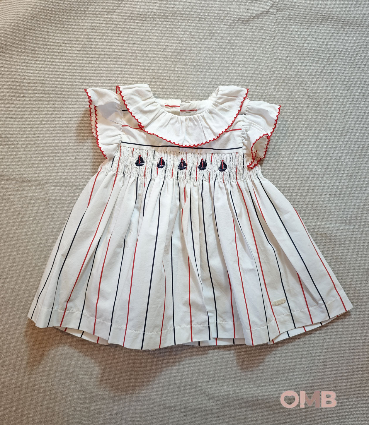 Abito neonata PATACHOU VET3633105 Bianco VET3633105 RIGA PATACHOU 