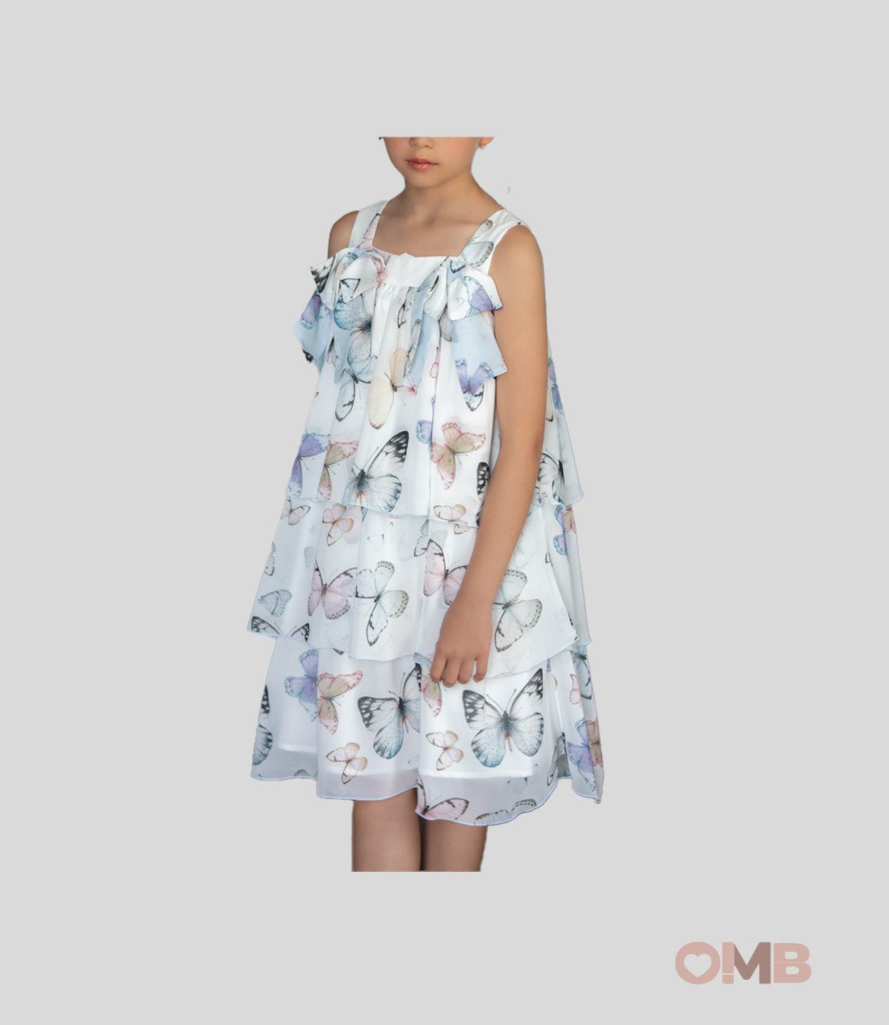 Abito bambina PATACHOU VET3633543. Bianco VET3633543. W0006 PATACHOU 