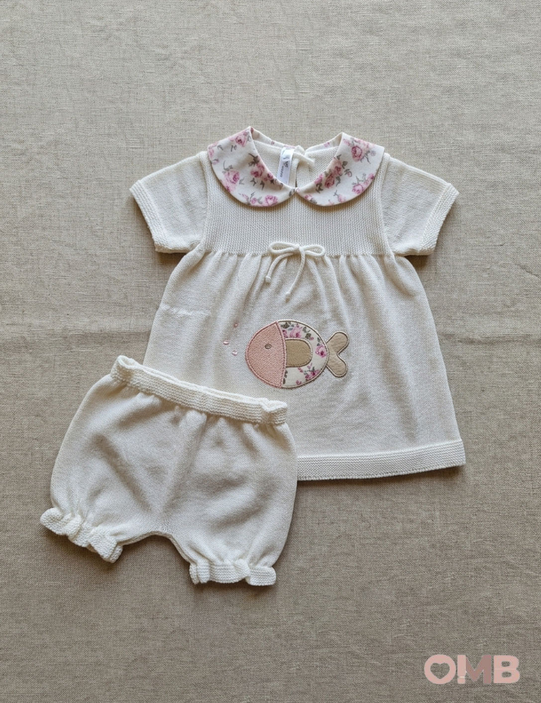 Completo neonata BABY LORD 457 Bianco 457 ROSA BABY LORD 