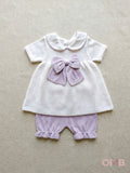 Completo neonata BABY LORD 479 Lilla