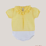 Body Neonata Calamaro Baby 19034 giallo 19034 GIALLO CALAMARO BABY 