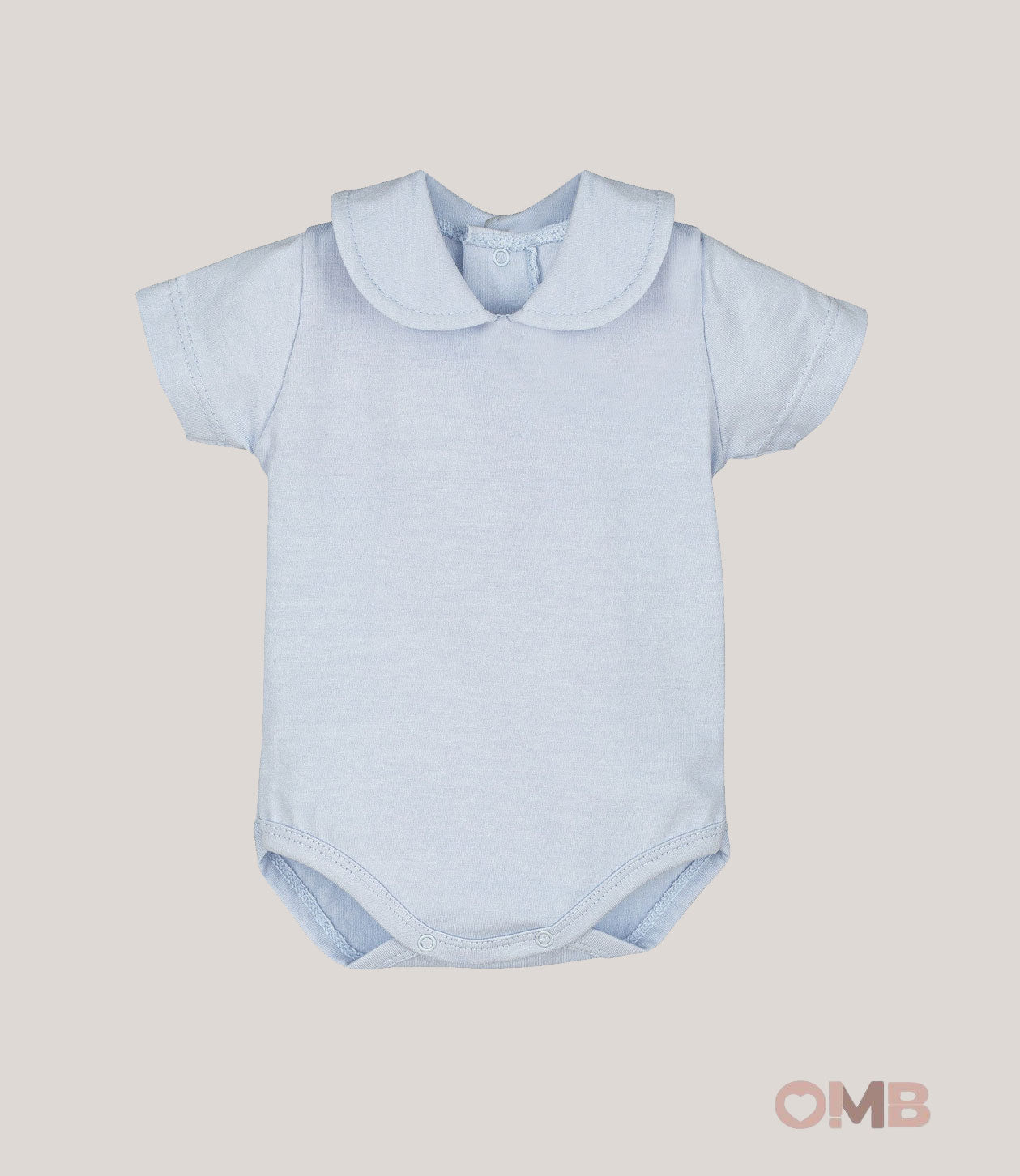Body CALAMARO BABY neonato 19106 azzurro 19106 AZZURRO CALAMARO BABY 