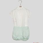 Completo Granlei neonato 194 bianco 193 VERDE GRANLEI 