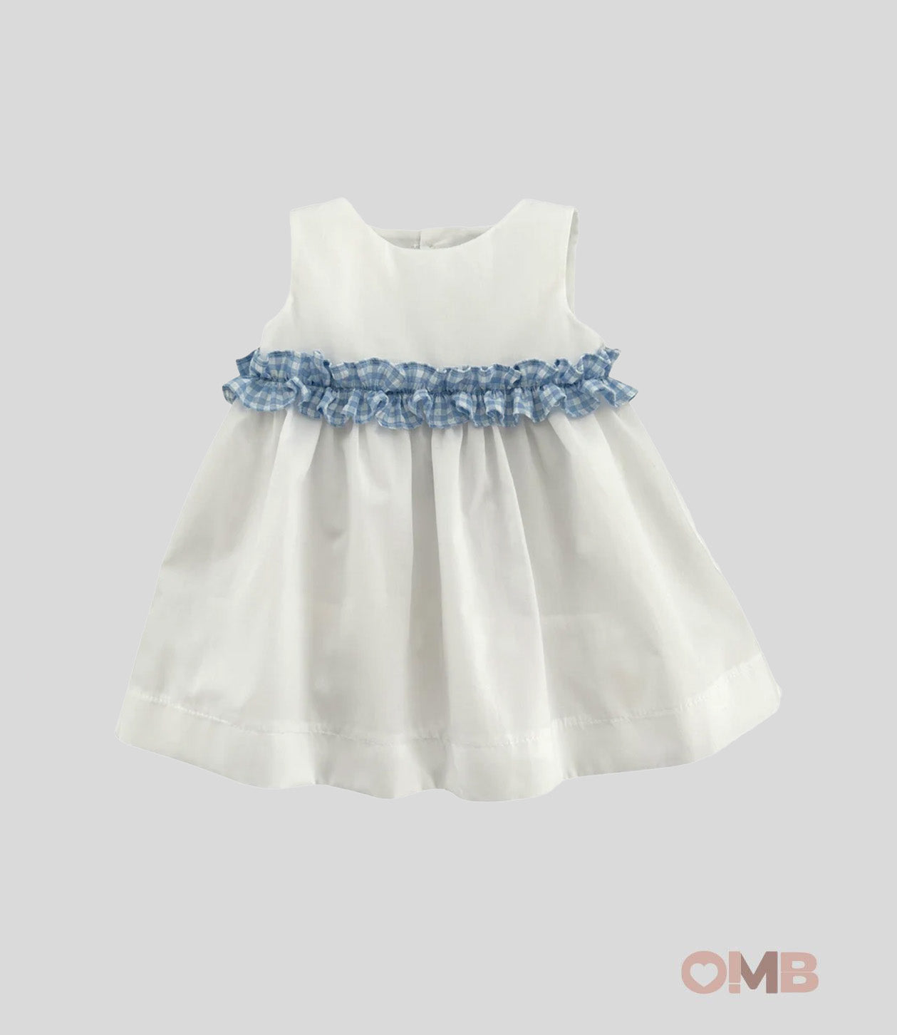 Abito Neonata MAGIL 30082 Bianco 30082 AZZURRO MAGIL 