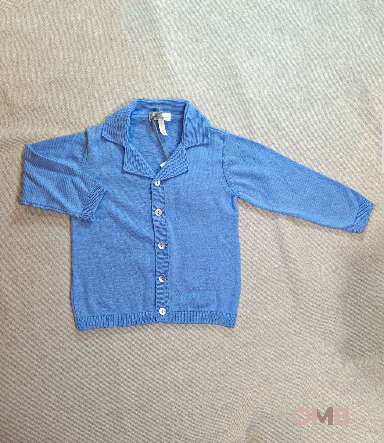 Cardigan neonato MAGLIFICIO VERONA 45111 Blu 45111 DENIM MAGLIFICIO VERONA 