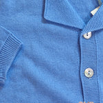 Cardigan neonato MAGLIFICIO VERONA 45111 Blu 45111 DENIM MAGLIFICIO VERONA 