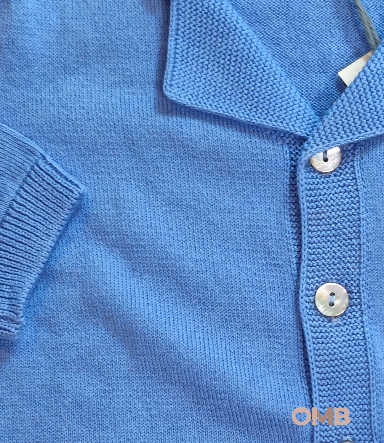 Cardigan neonato MAGLIFICIO VERONA 45111 Blu 45111 DENIM MAGLIFICIO VERONA 