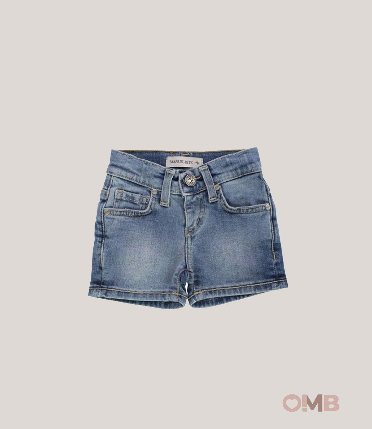 Short bambina MANUEL RITZ 2406 Blu 2406 BLU MANUEL RITZ 