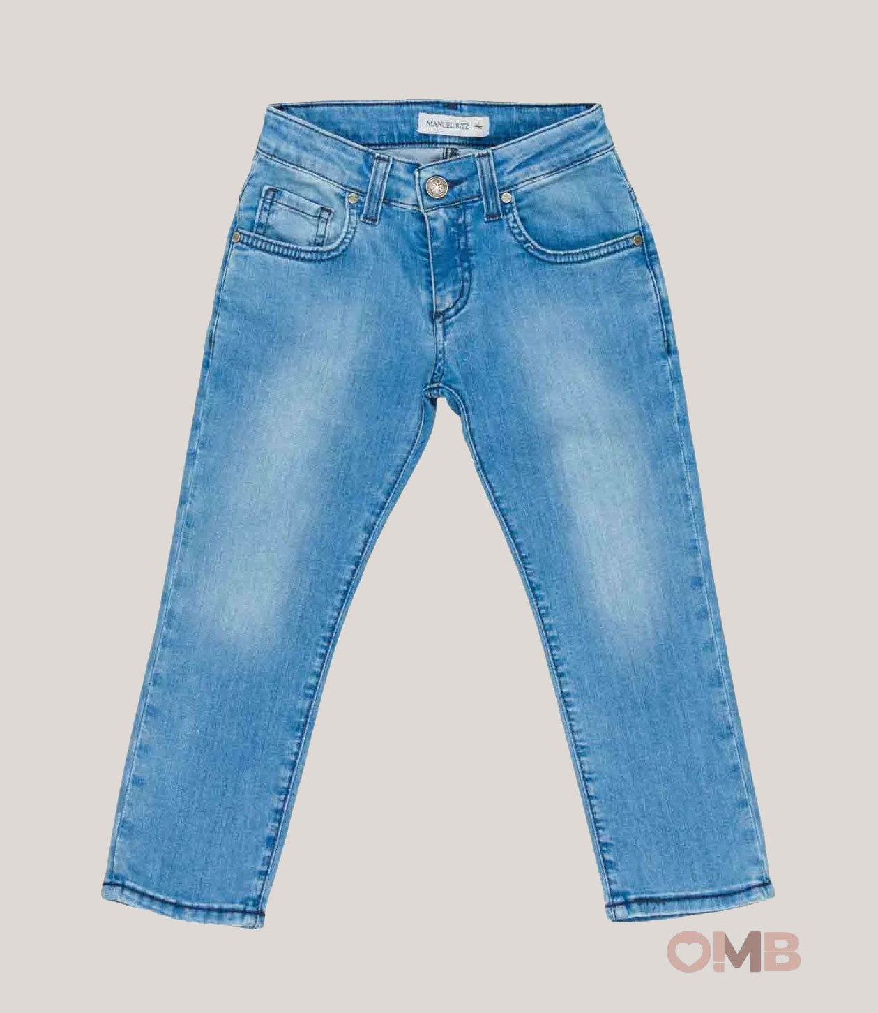 Jeans bambino MANUEL RITZ 2418 Blu<BR/> 2418 BLU MANUEL RITZ 