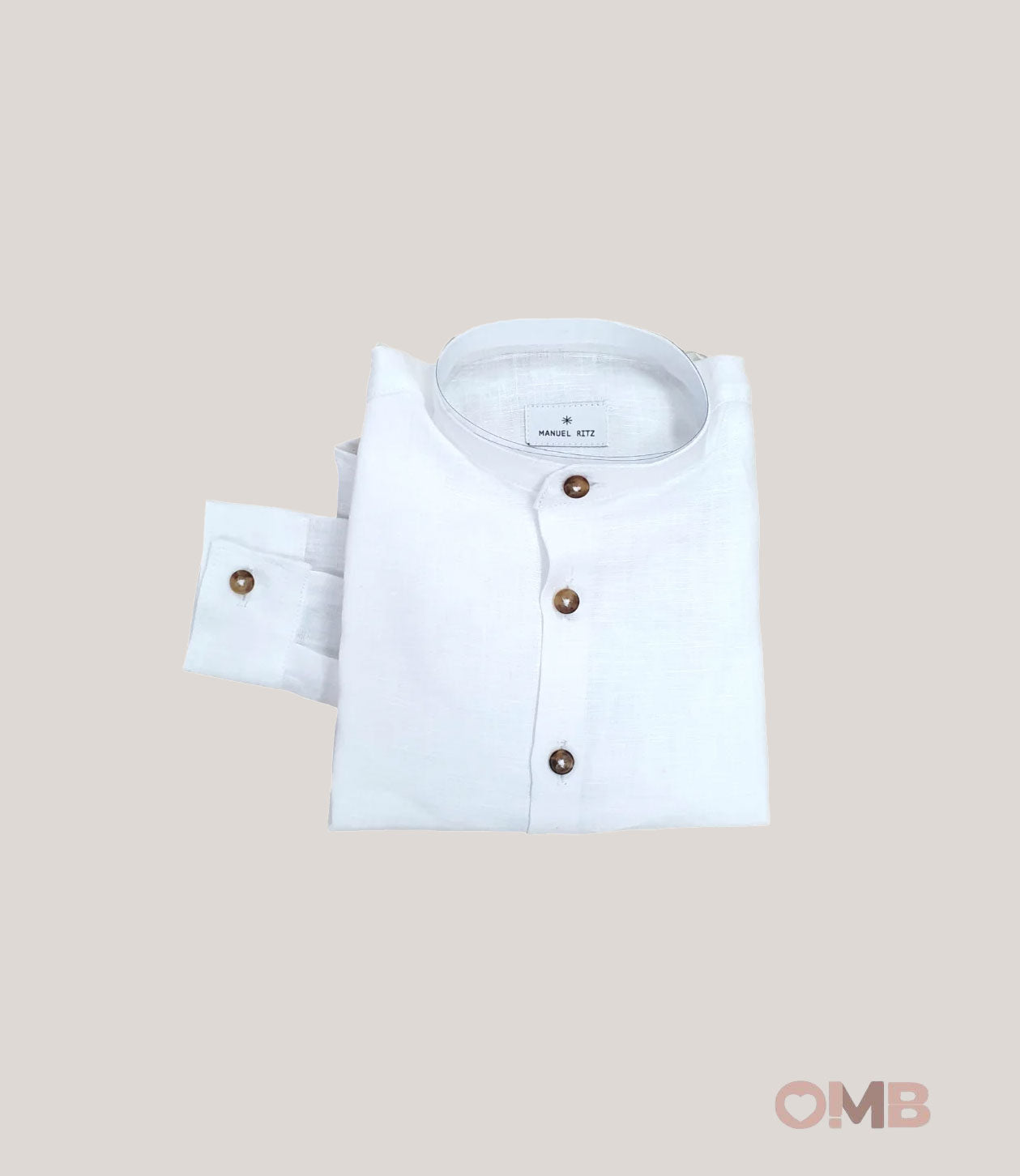 Camicia bambino MANUEL RITZ 2489 Bianca 2489. GESSO MANUEL RITZ 