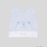 Cappello Neonata Nanan 001 azzurro 001 AZZURRO NANAN 