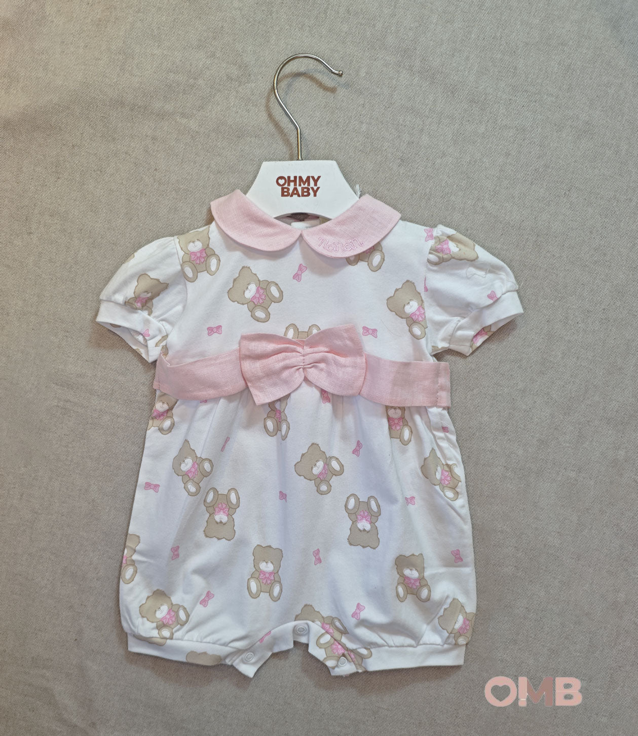 Pagliaccetto neonata NANAN 474 Bianco 474 BIANCO NANAN 