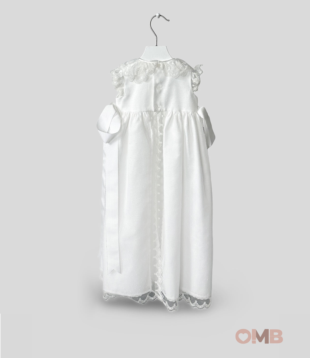 Abito Neonata NISERET 5490 Bianco 5490 PANNA NISERET 