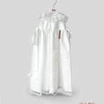 Abito Neonata NISERET 5490 Bianco 5490 PANNA NISERET 