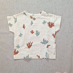 T-shirt neonato PLAY UP 11054 Panna 11054 ALGHE PLAY UP 