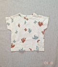 T-shirt neonato PLAY UP 11054 Panna