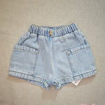 Short neonata PLAY UP 11706 Blu 11706 JEANS PLAY UP 