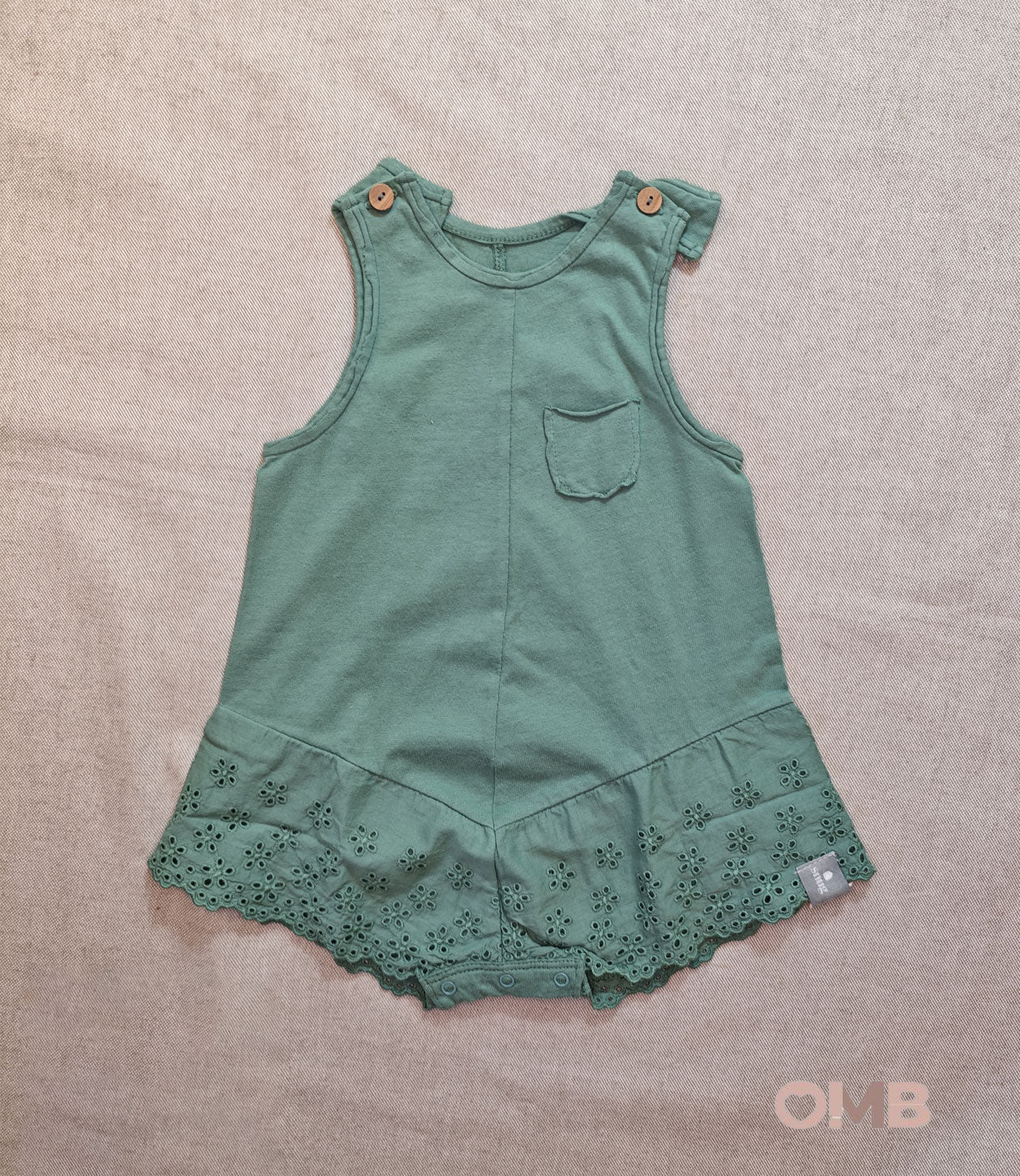 Salopette SNUG neonata 41N56 Verde 41N56 VERDE SNUG 