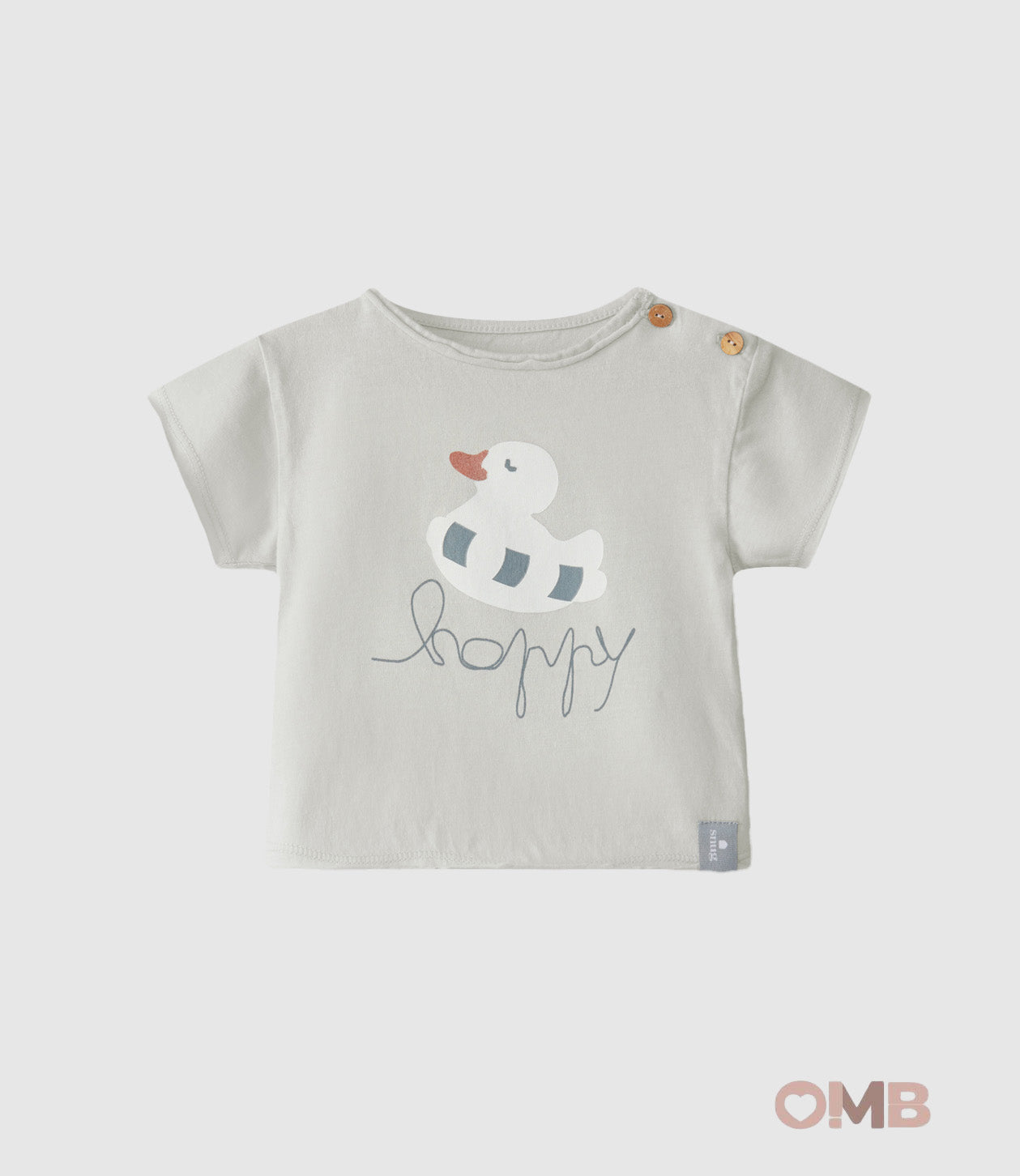 T-shirt SNUG neonato 77N56 Grigia 77N56 PAPERA SNUG 