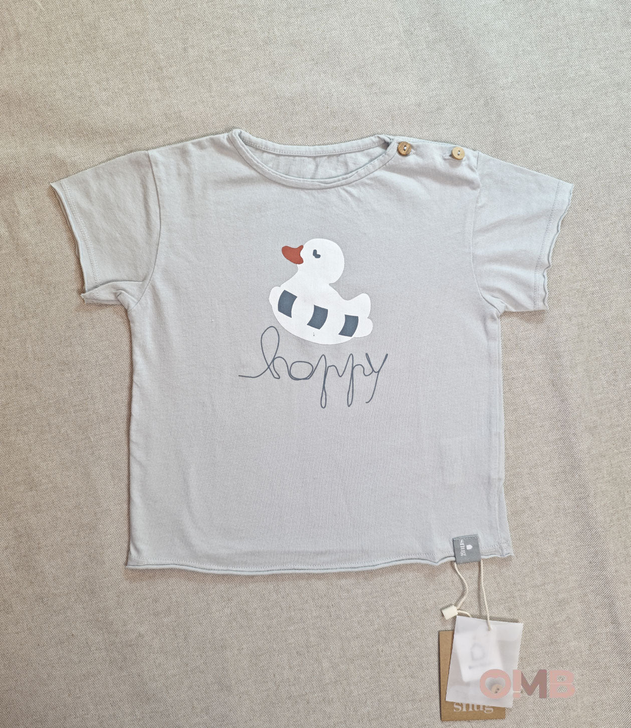 T-shirt SNUG neonato 77N56 Grigia 77N56 PAPERA SNUG 
