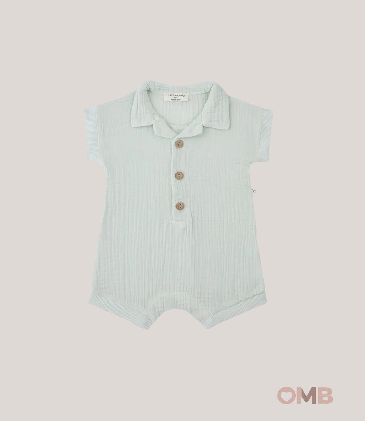 Tutina 1+INTHEFAMILY neonato VITTORIO Verde VITTORIO VARIO 1+INTHEFAMILY 
