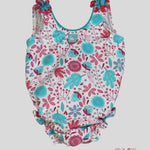 Costume Neonata Al Agua Patos 2502  Silvia rosa 2502 SILVIA AL AGUA PATOS 