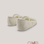 Ballerine Neonata Ambarabà 4112 bianche 4112 BIANCO AMBARABA' 