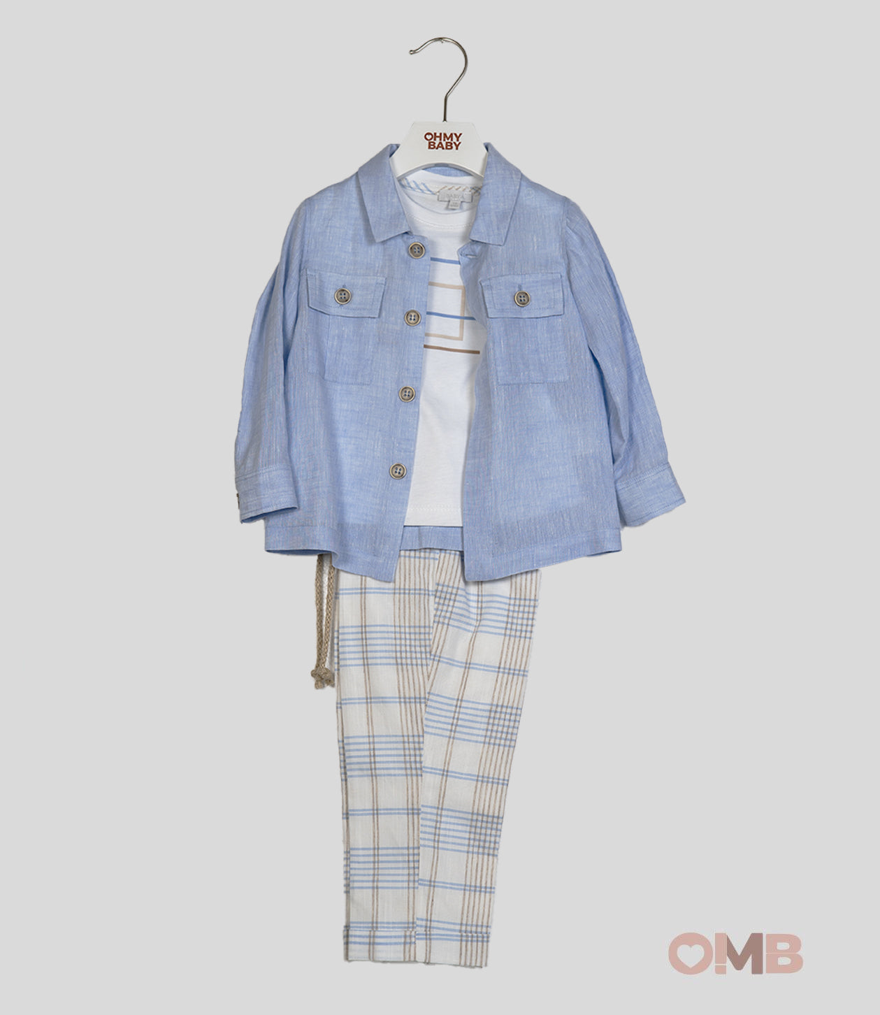 Completo Neonato BABY A. F3223 Azzurro F3223 AZZURRO BABY A. 