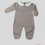 Tutina Neonato BABY LORD 388 Beige 388 SABBIA BABY LORD 